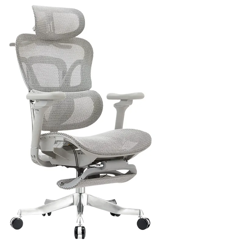 Home Office Work - Ergonomischer Bürostuhl für Computerarbeit mit Liegefunktion,