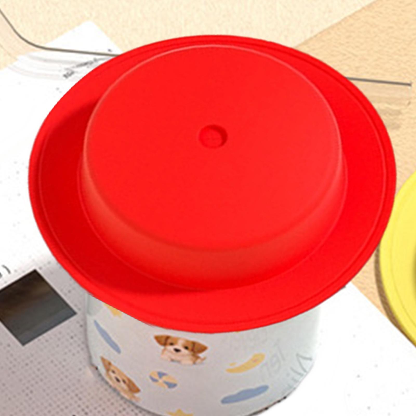 Home Office Gadgets - Silikon-Becherabdeckungen, Hut-Design, luftdicht, Küchenhelfer, wiederverwendbare Becherabdeckung,