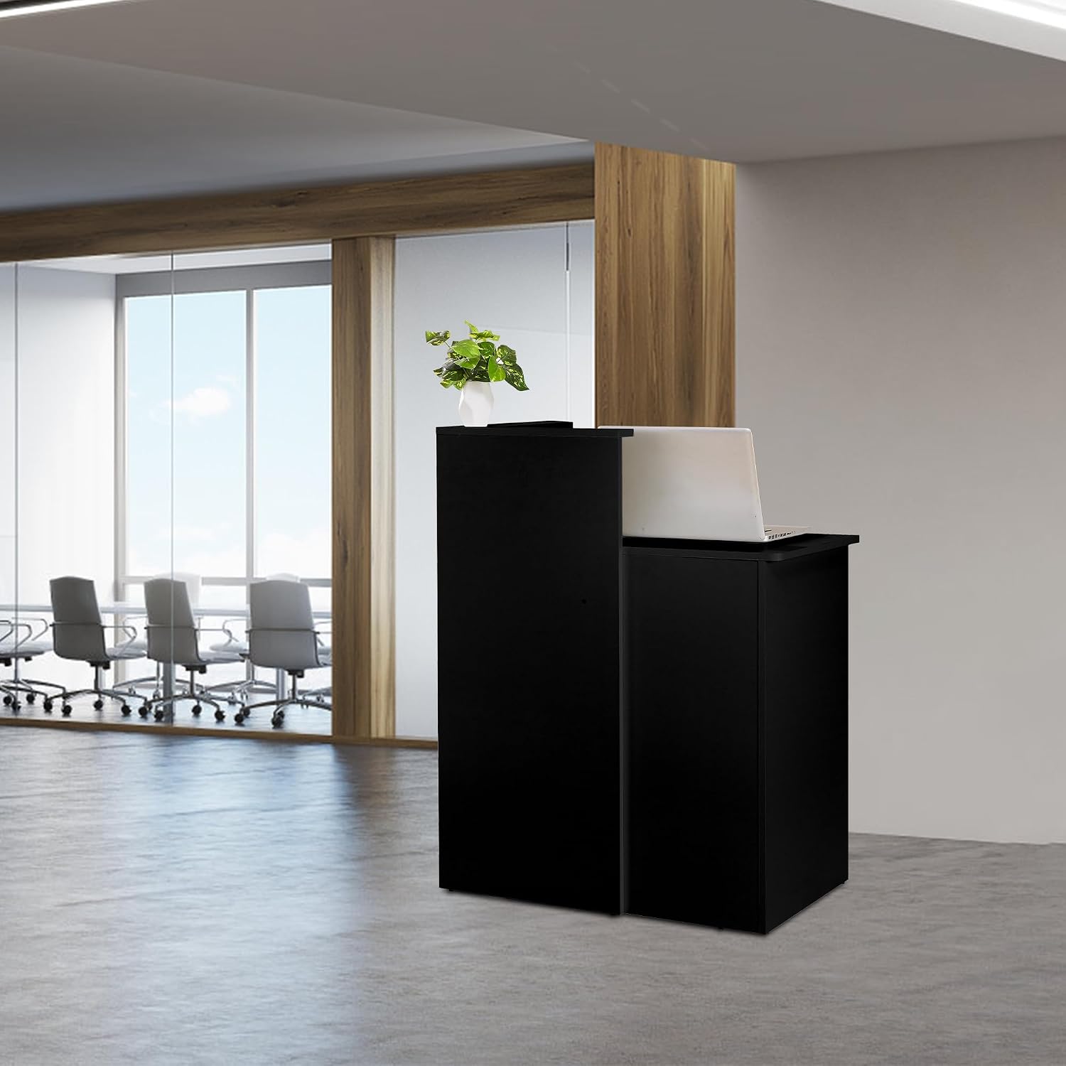 Desk Drawer Small - Kleiner Empfangstresen mit Theke, Empfangstheke mit