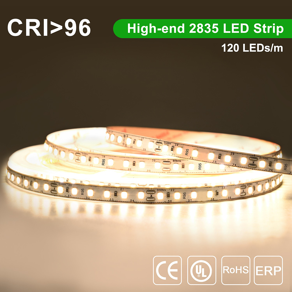 Home Office Form - Ra95+ SMD2835 LED-Streifenlichter, hoher CRI, 120