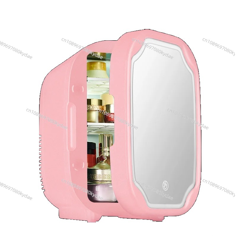 Home Office Gadgets - Mini-Kühlschrank mit LED-Beleuchtung, Kosmetik- und Hautpflege-Kühlschrank,