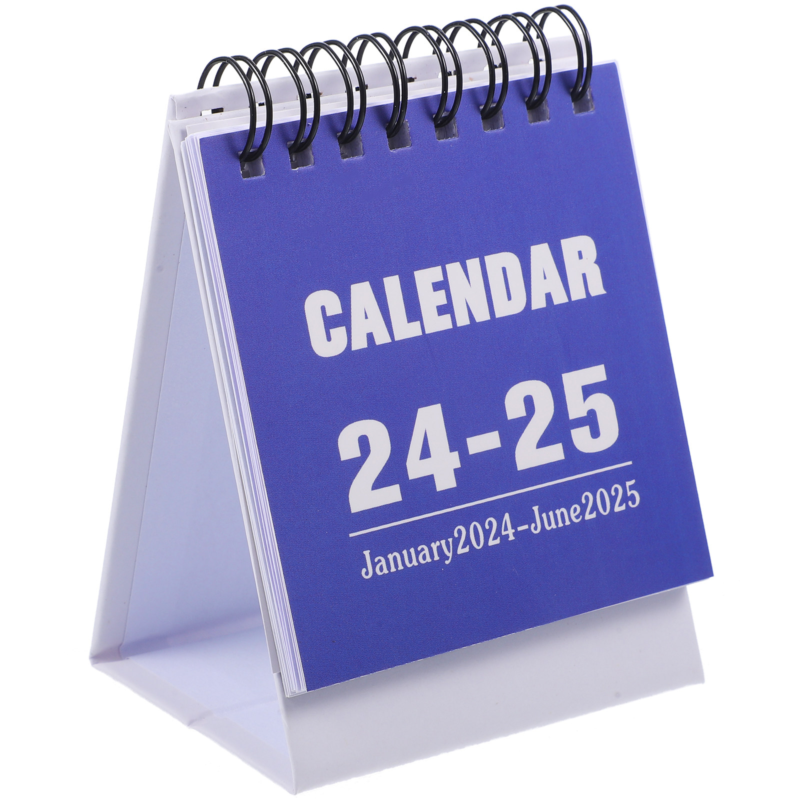 Home Office 2024 - Mini-Schreibtischkalender 2024, dekorativer Standkalender, dickes, stabiles