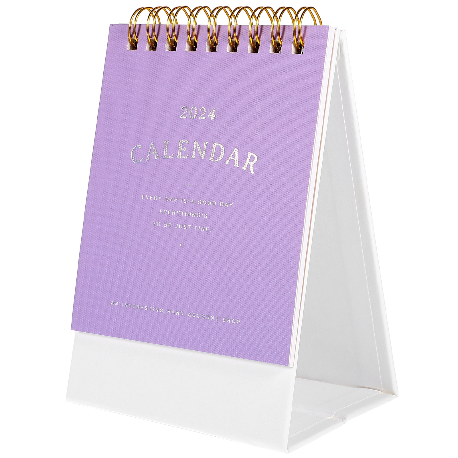 Home Office 2024 - Tischkalender 2024 Design Dickpapier Monatlicher Stehkalender