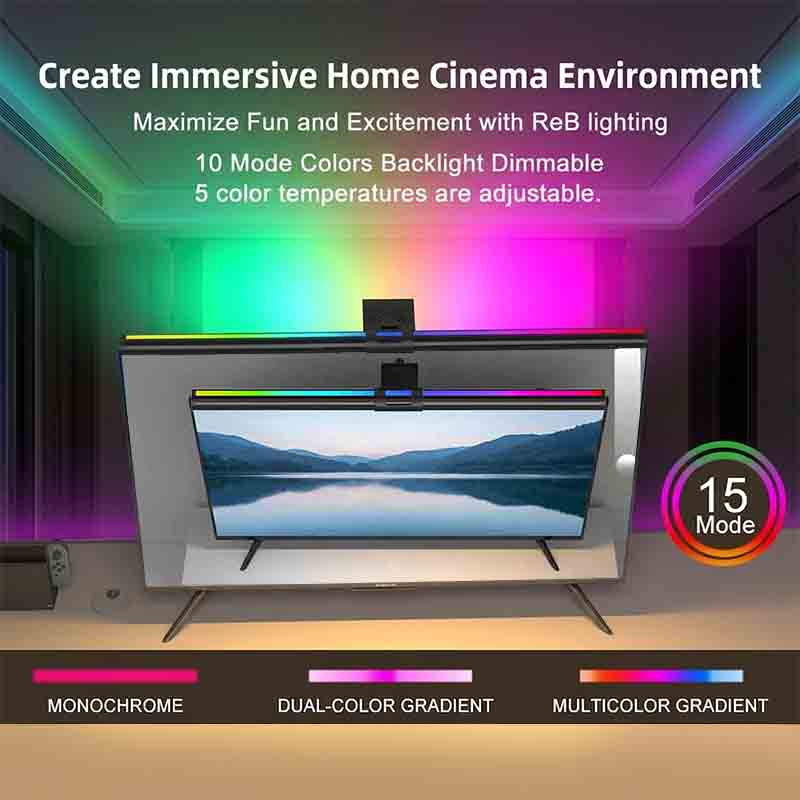 60/80cm RGB-Lichtleiste LED-Mo – Home Office Work Bewertung und Preis