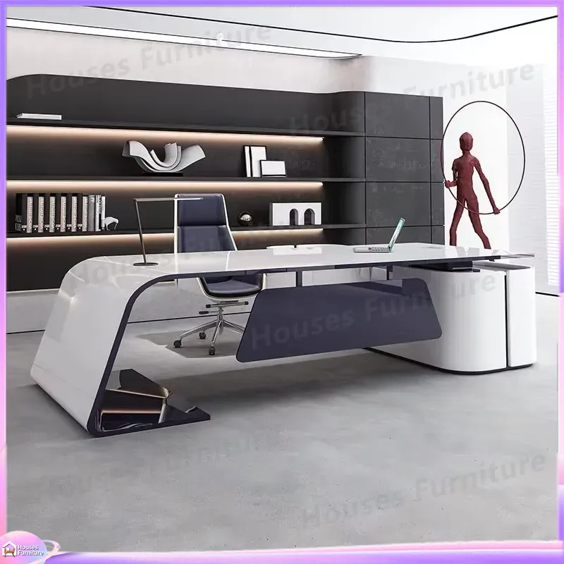 2024 Moderner Luxus-Schreibtis – Home Office 2024 Bewertung und Preis