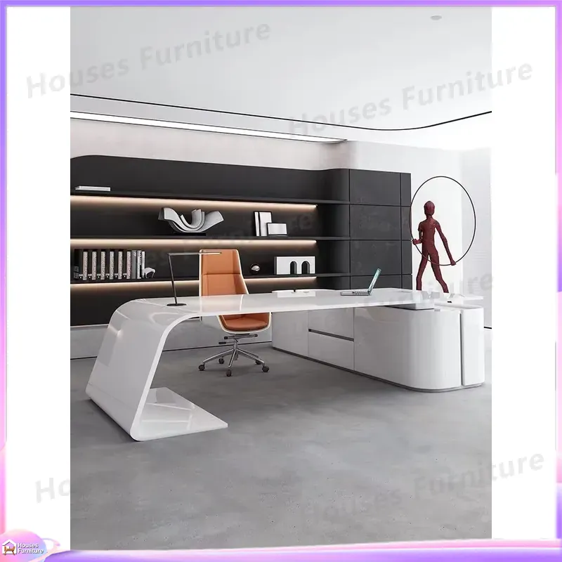 2024 Moderner Luxus-Schreibtis – Home Office 2024 Bewertung und Preis