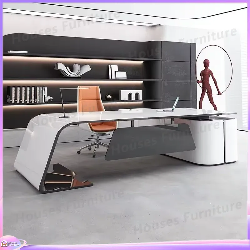 2024 Moderner Luxus-Schreibtis – Home Office 2024 Bewertung und Preis