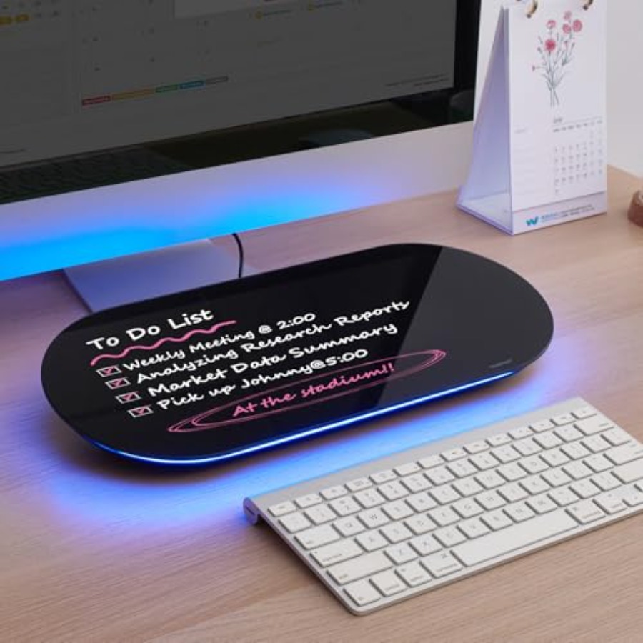 Glas-Desktop-Whiteboard - 17 x – Desk Drawer Small Bewertung und Preis