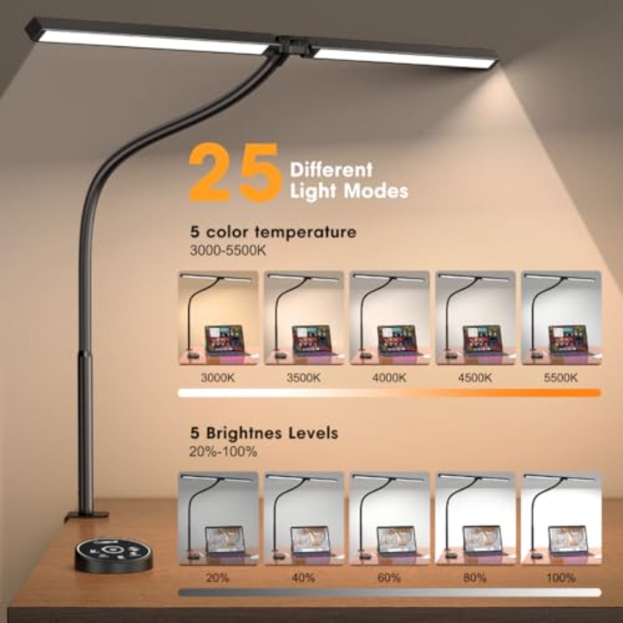 LED-Schreibtischlampe für Büro – Home Office Work Bewertung und Preis