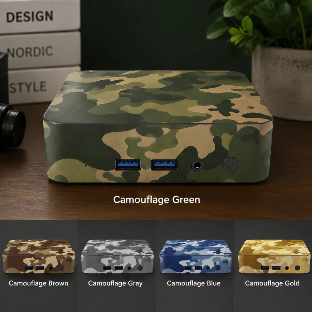 Camouflage Intel N150 Mini-PC  – Home Office Work Bewertung und Preis
