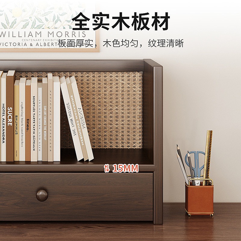 Massivholz-Schreibtisch-Bücher – Bookcase Wood Shelf Bewertung und Preis