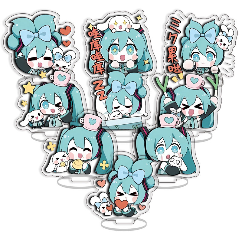 Hatsune Miku Prinzessin Acryl- – Home Office Kit Bewertung und Preis
