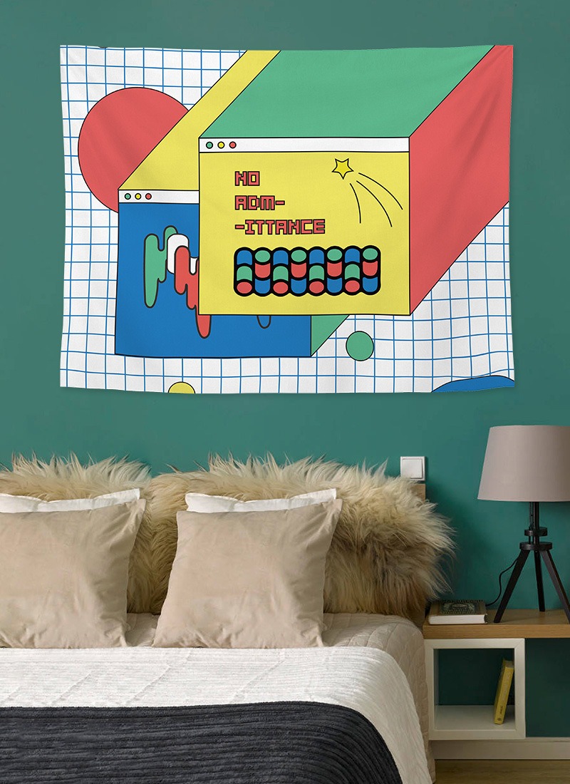 Abstrakte Cartoon Hintergrund  – Home Office Background Bewertung und Preis