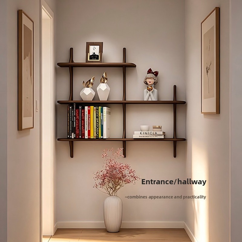 Massivholz Wandregal Einfaches – Bookcase Wood Shelf Bewertung und Preis