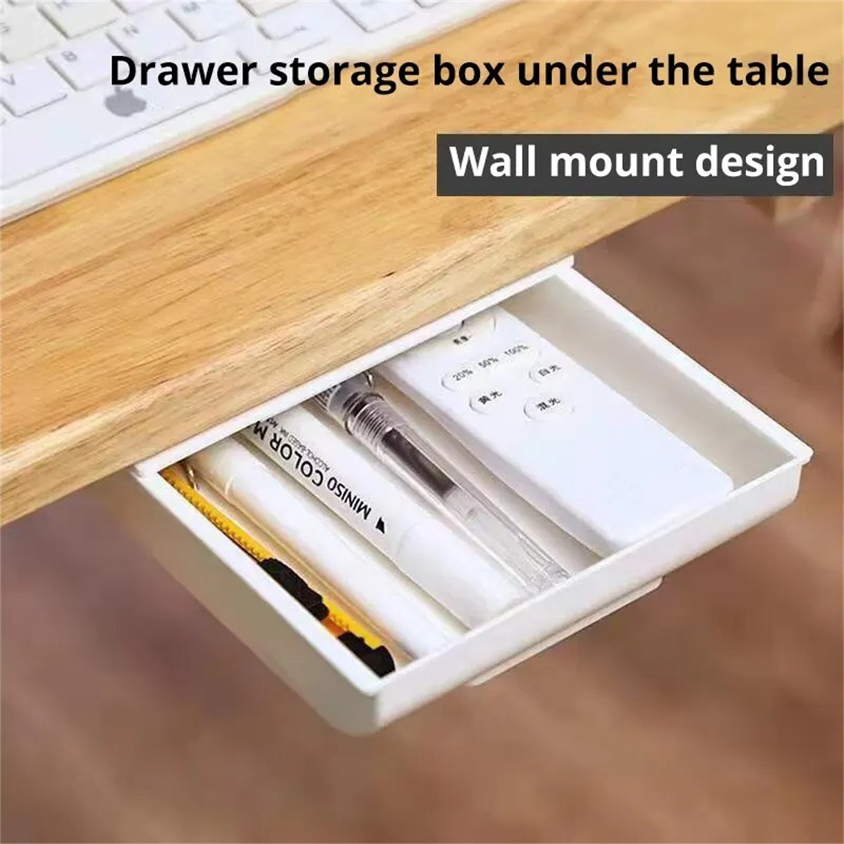 1 Stück Weiße Selbstklebende A – Desk Drawer Small Bewertung und Preis