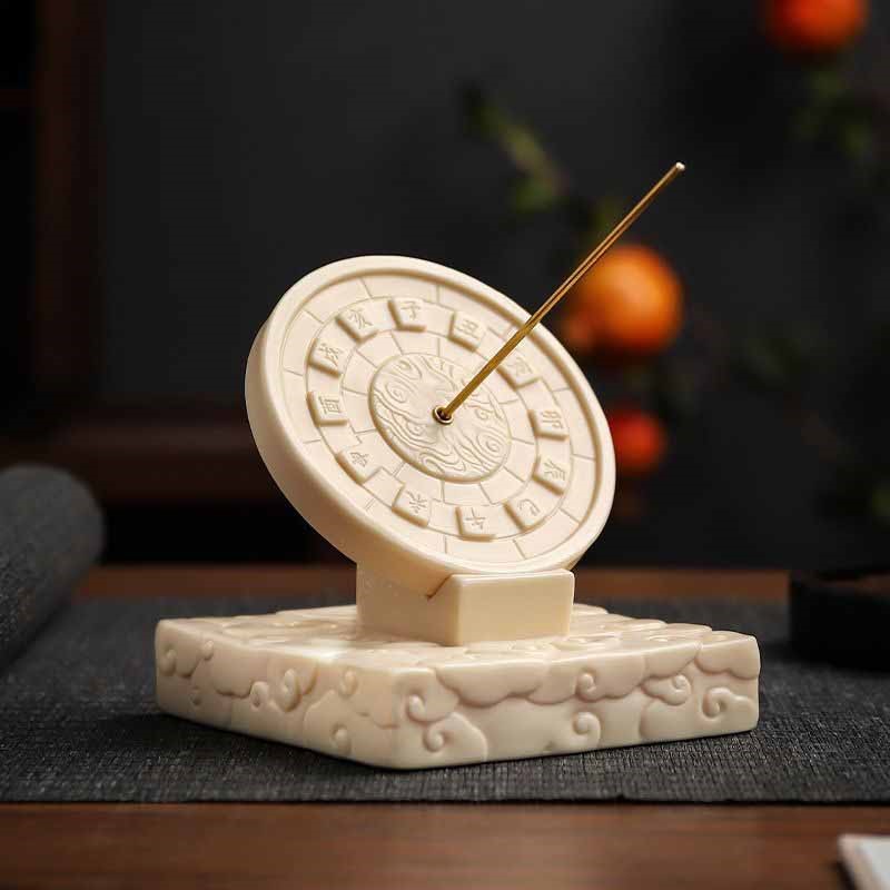 Keramik-Sonnenuhr im chinesisc – Home Office Gadgets Bewertung und Preis