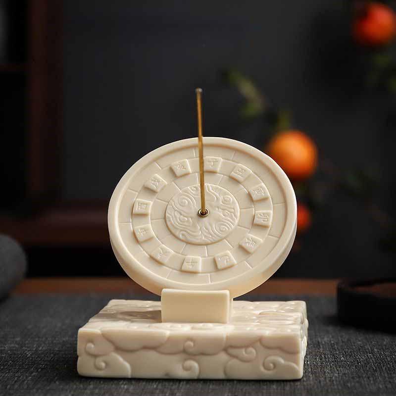 Keramik-Sonnenuhr im chinesisc – Home Office Gadgets Bewertung und Preis