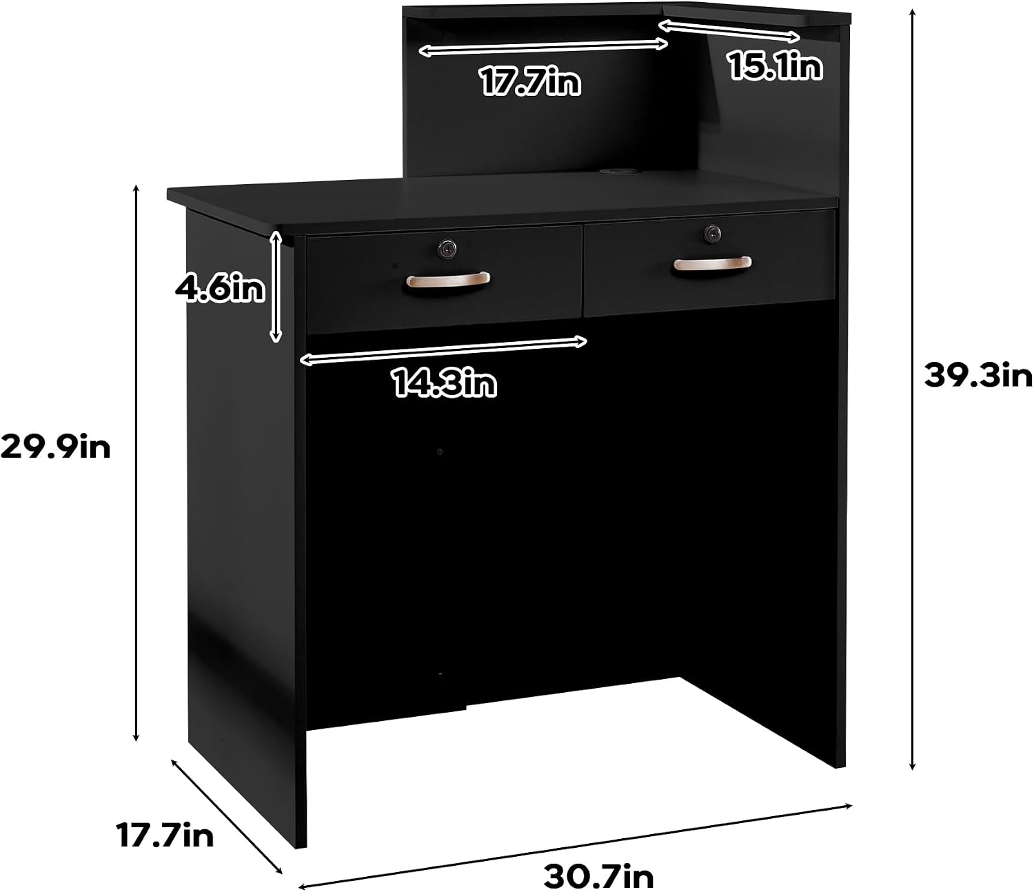 Kleiner Empfangstresen mit The – Desk Drawer Small Bewertung und Preis