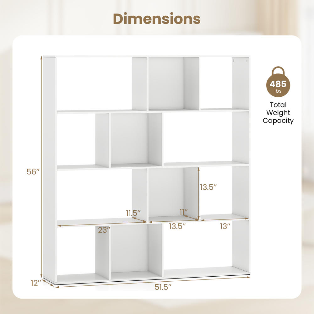 Offenes Bücherregal, modernes  – Bookcase Wood Shelf Bewertung und Preis
