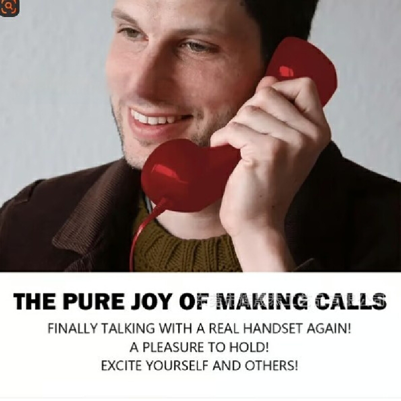 Retro-Telefonhörer, kabelgebun – Home Office Call Center Bewertung und Preis