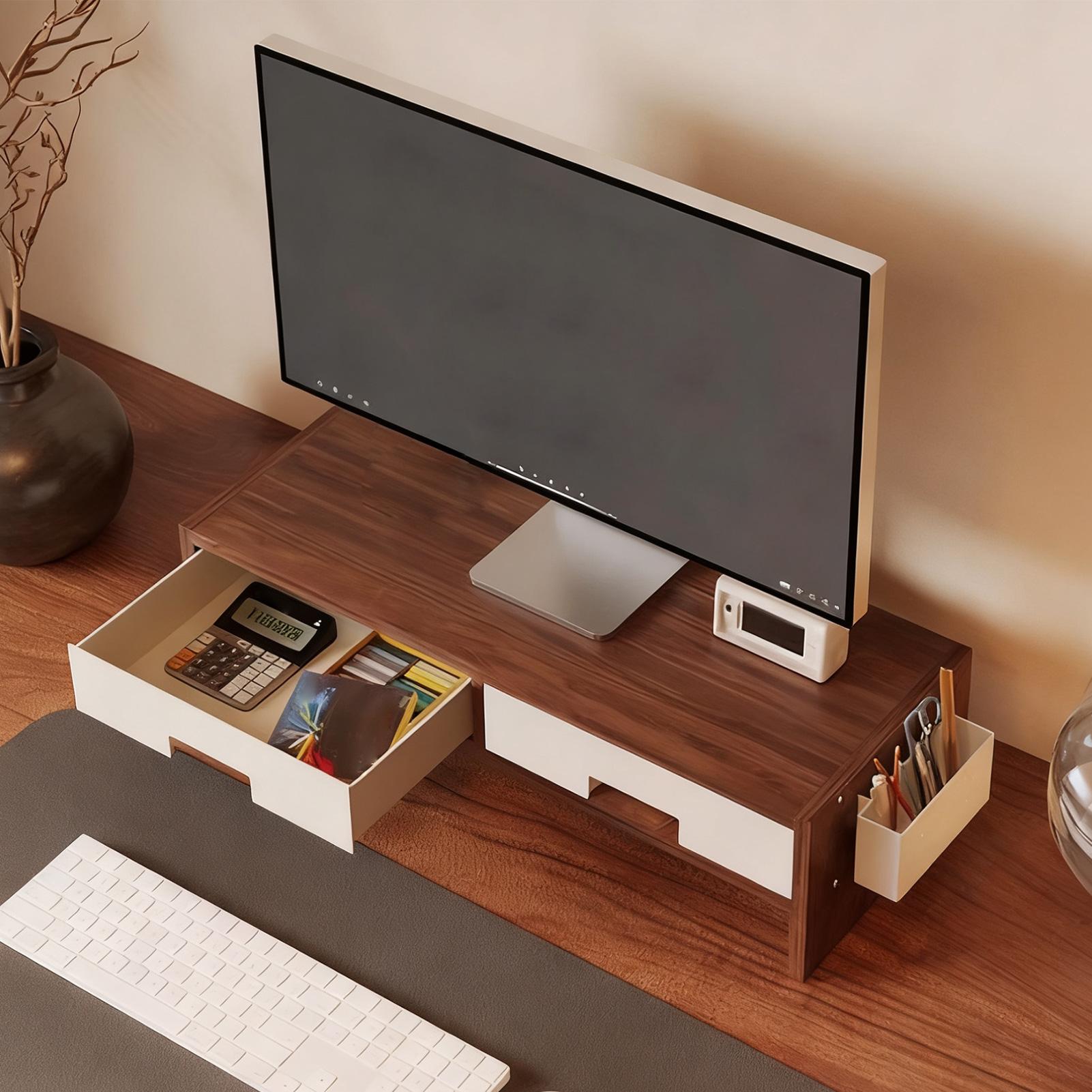 Schreibtisch-Monitorständer-Ri – Desk Drawer Small Bewertung und Preis