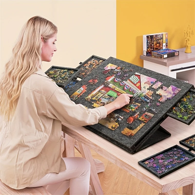 6-Schubladen-Puzzletisch für 1 – Desk Drawer Small Bewertung und Preis