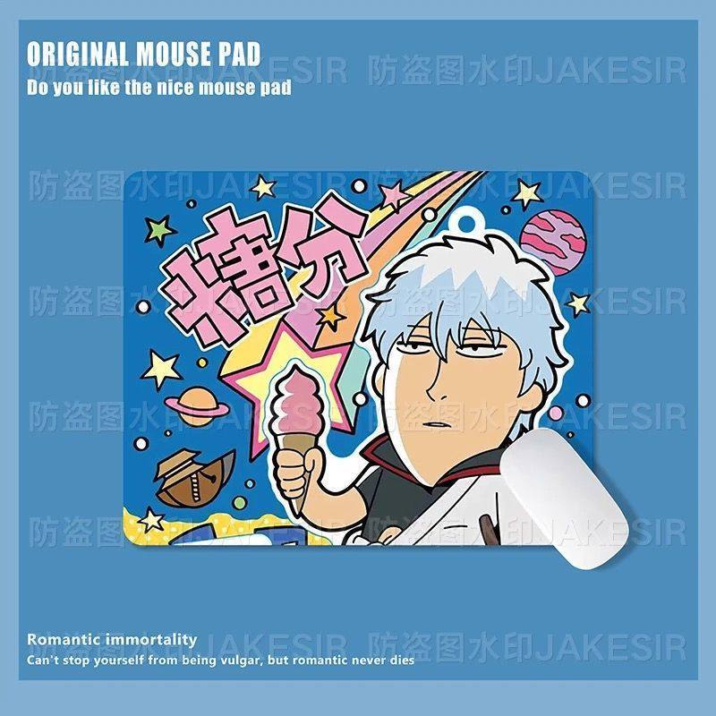 Kawaii Gintama Großes Mauspad  – Home Office Work Bewertung und Preis