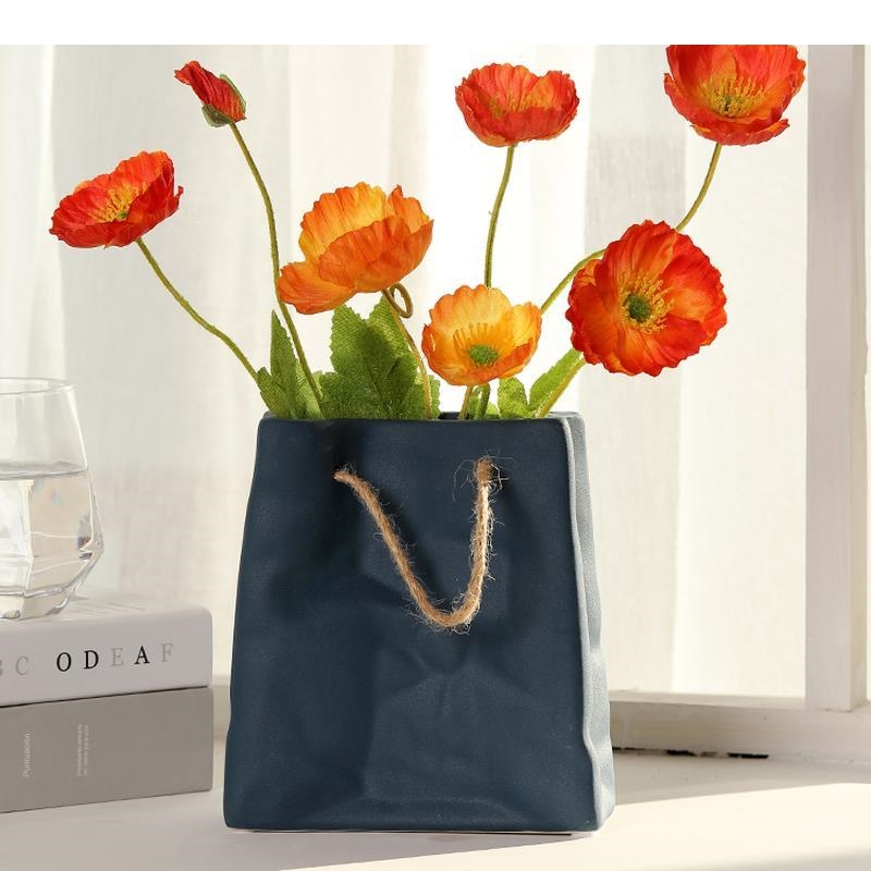 Keramik-Einkaufstasche, Vase,  – Home Office Form Bewertung und Preis
