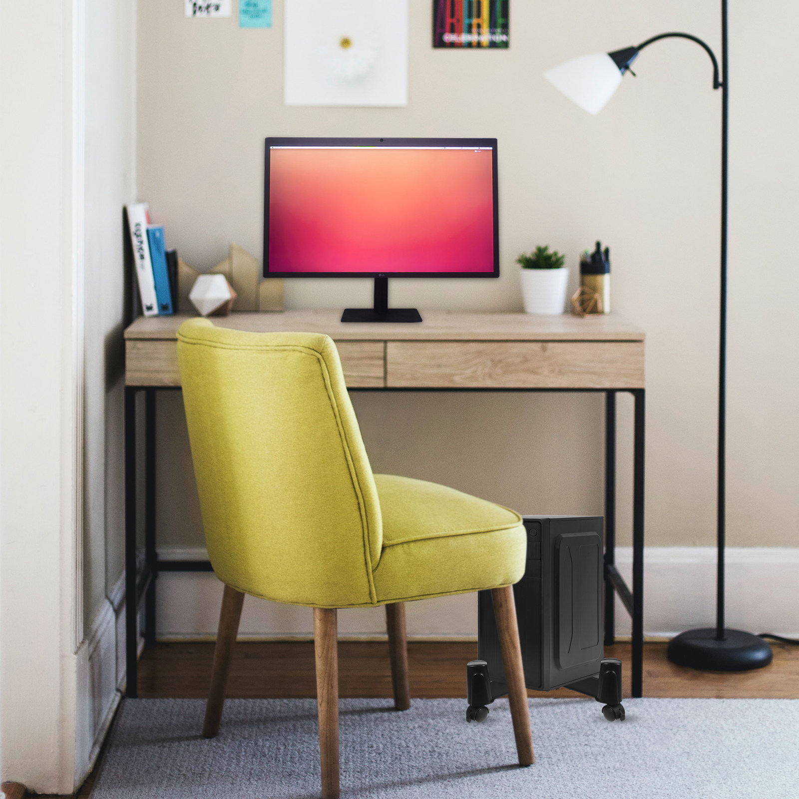 Haushalts-CPU-Mobilständer mit – Home Office Pc Bewertung und Preis