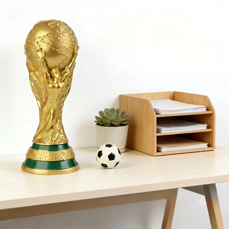 WM-Trophäenmodell Ornament Fuß – Home Office Form Bewertung und Preis