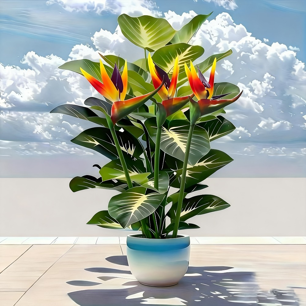 Künstliche Paradiesvogelblumen – Home Office Call Center Bewertung und Preis