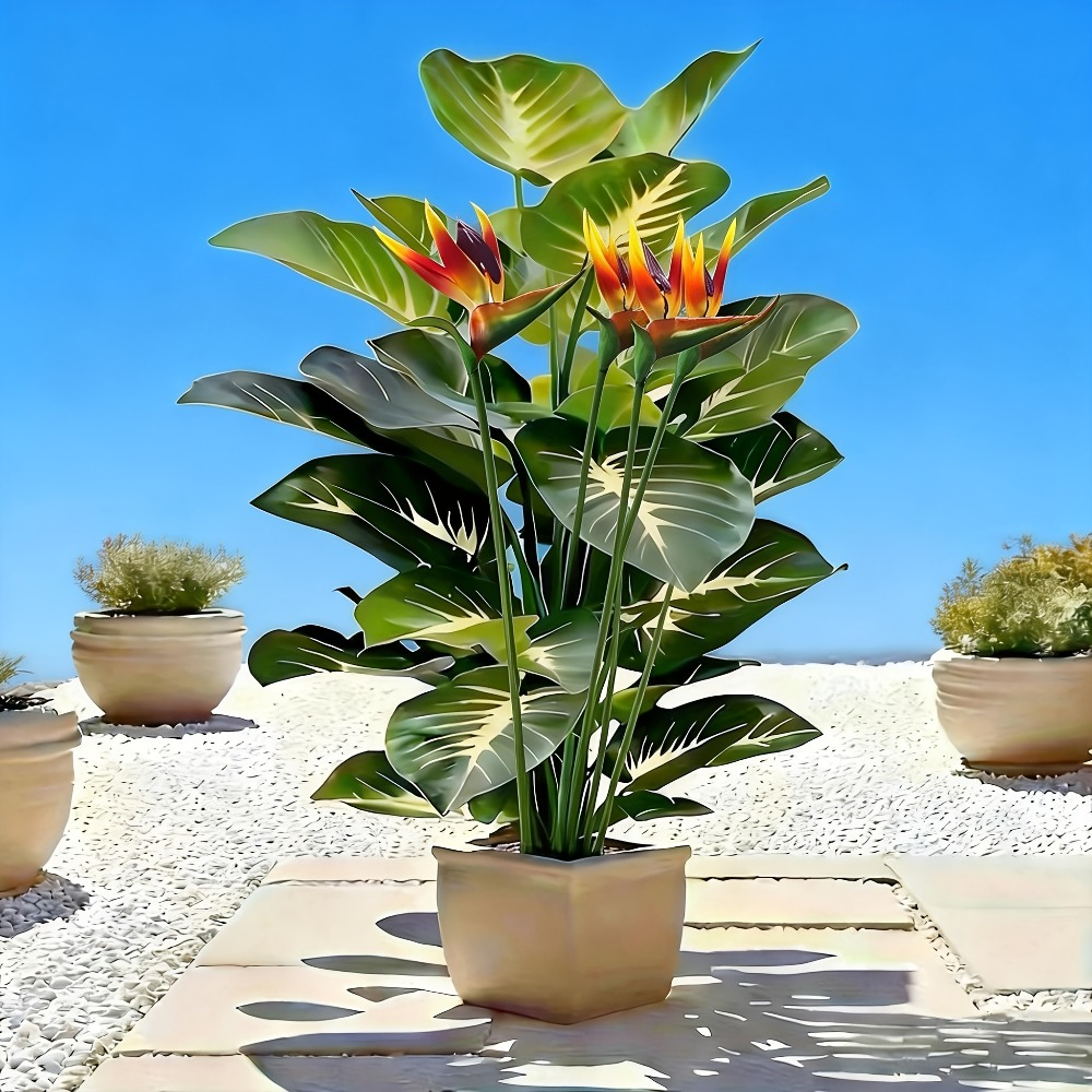 Künstliche Paradiesvogelblumen – Home Office Call Center Bewertung und Preis