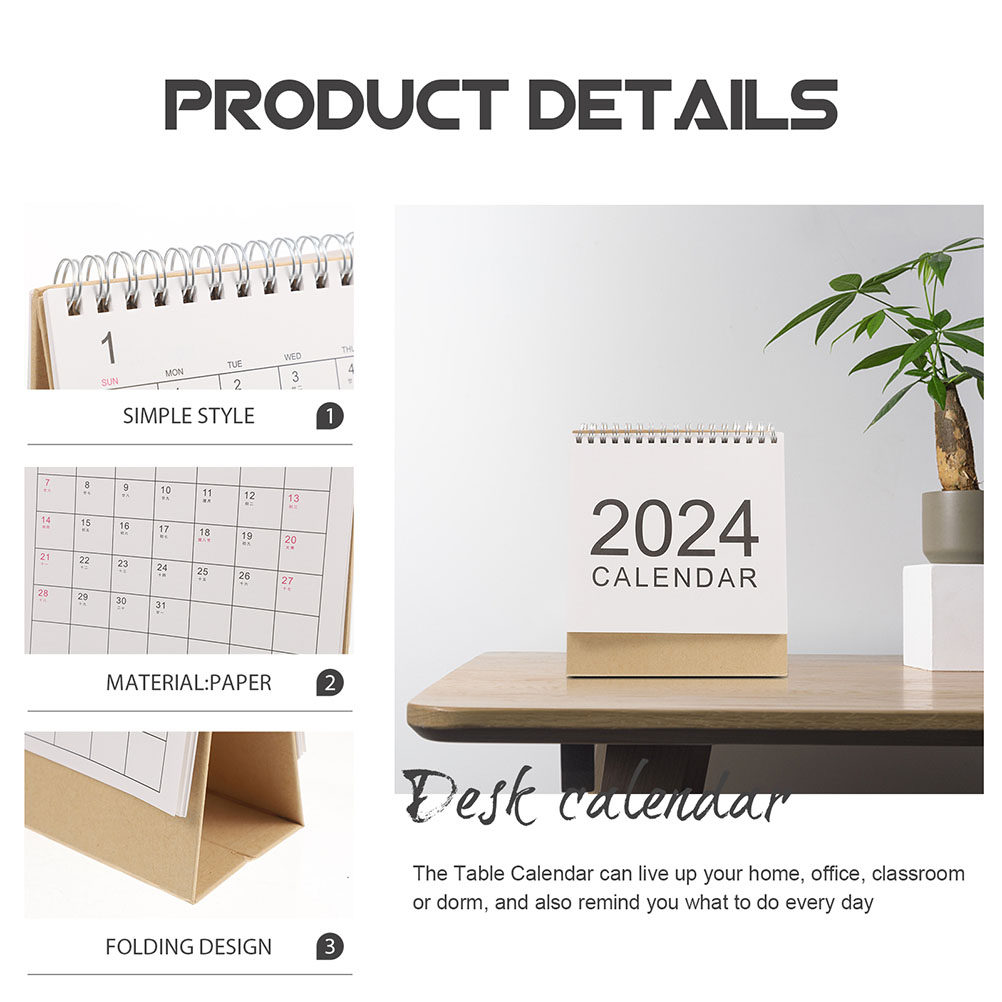 Kleiner Tischkalender 2024, Fl – Home Office 2024 Bewertung und Preis