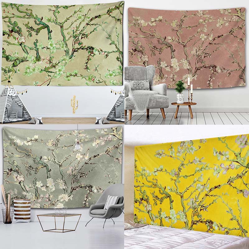 Retro Ölgemälde Blumen Hinterg – Home Office Background Bewertung und Preis