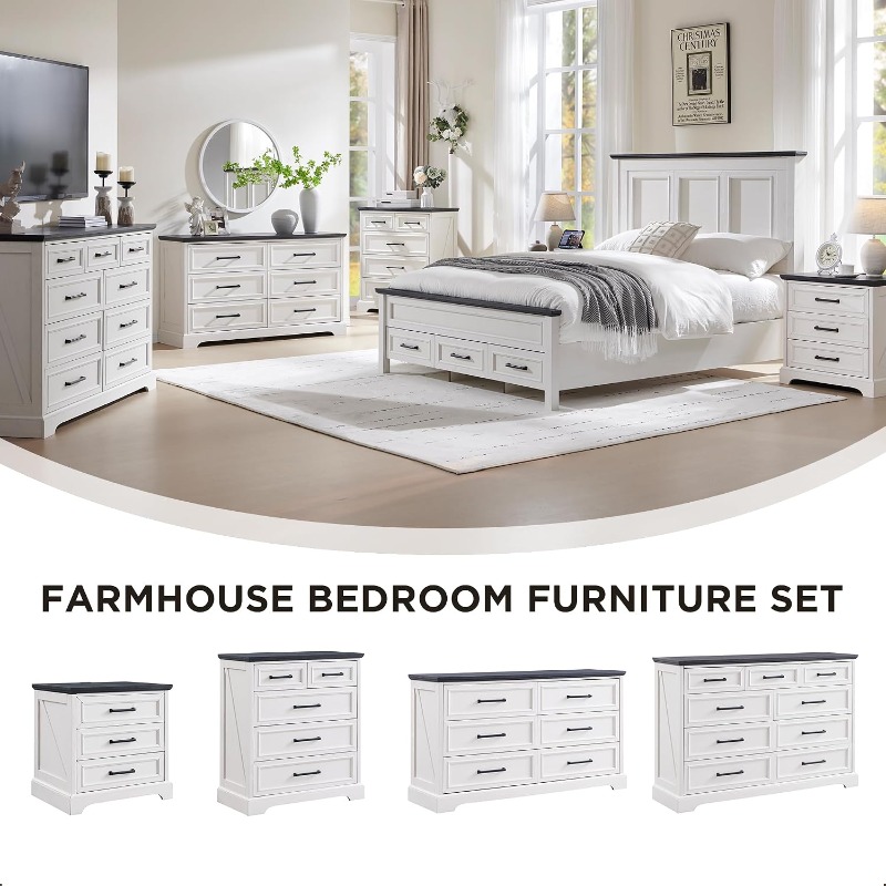 ACCOHOHO Farmhouse Nachttische – Desk Drawer Small Bewertung und Preis