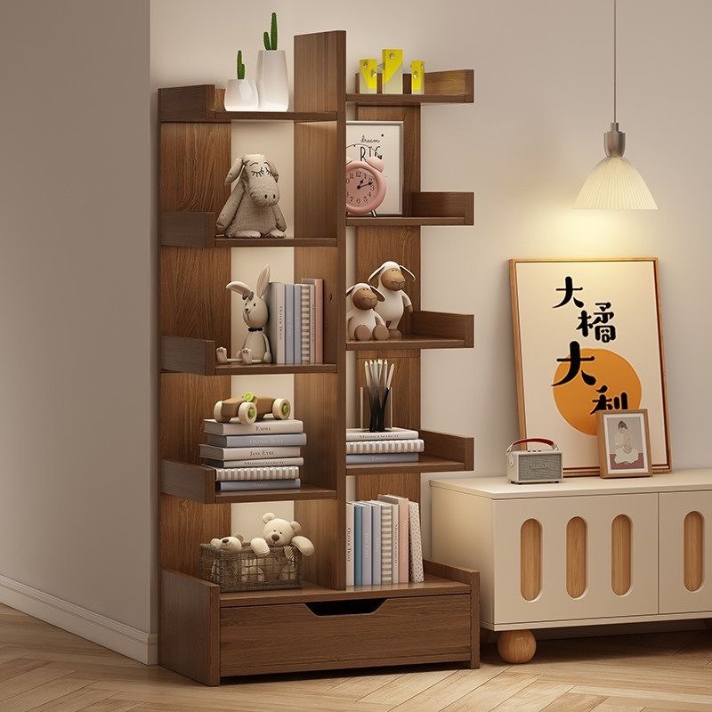 Bücherregal, vom Boden bis zur – Bookcase Wood Shelf Bewertung und Preis