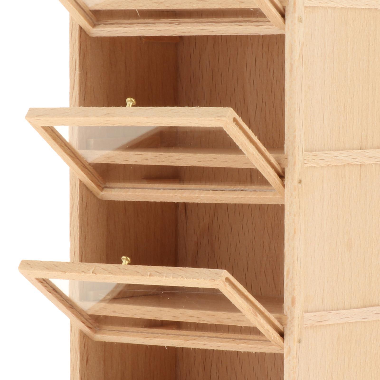 1:12 Puppenhaus Holz-Bücherreg – Bookcase Wood Shelf Bewertung und Preis