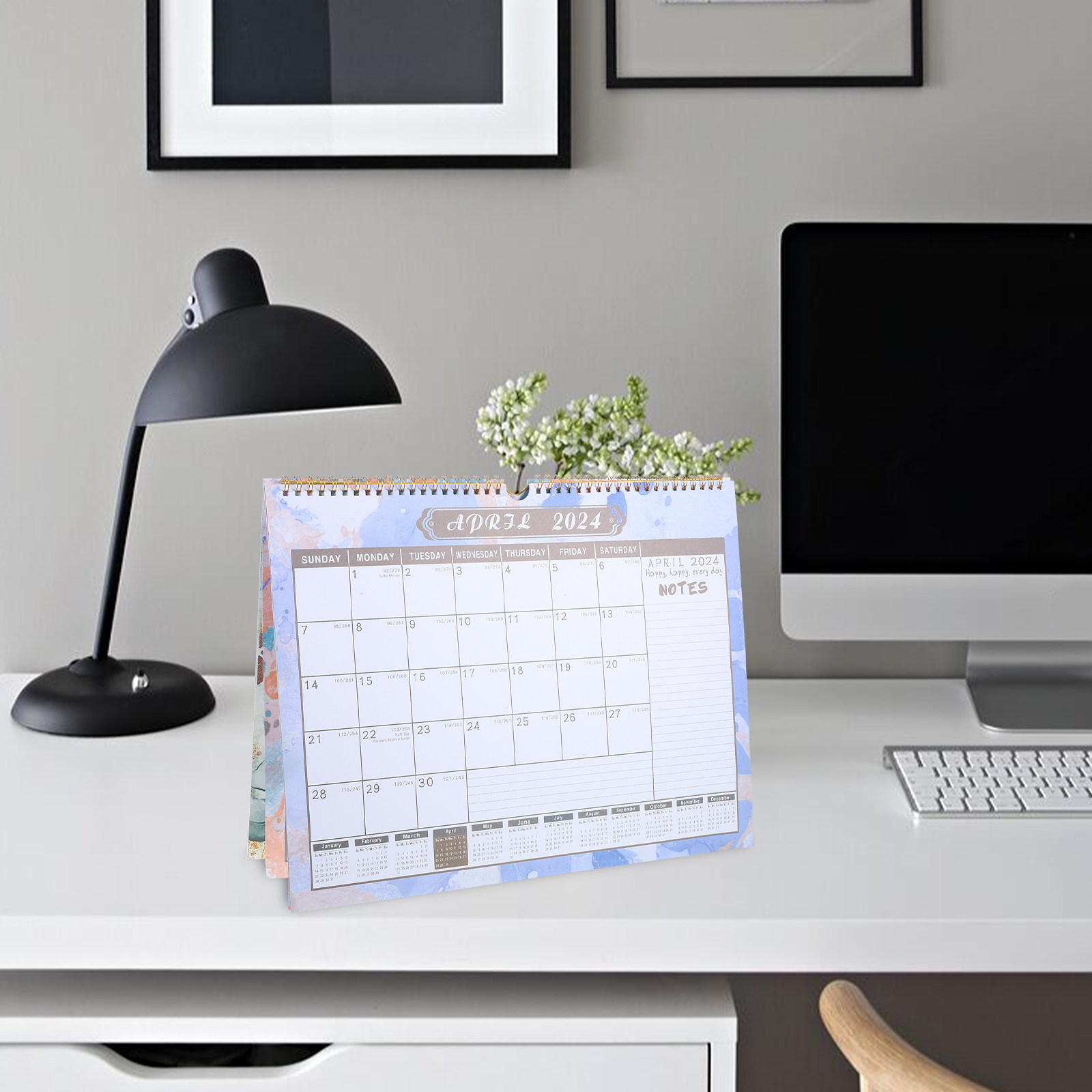 Wandkalender, groß, 2024, mona – Home Office 2024 Bewertung und Preis