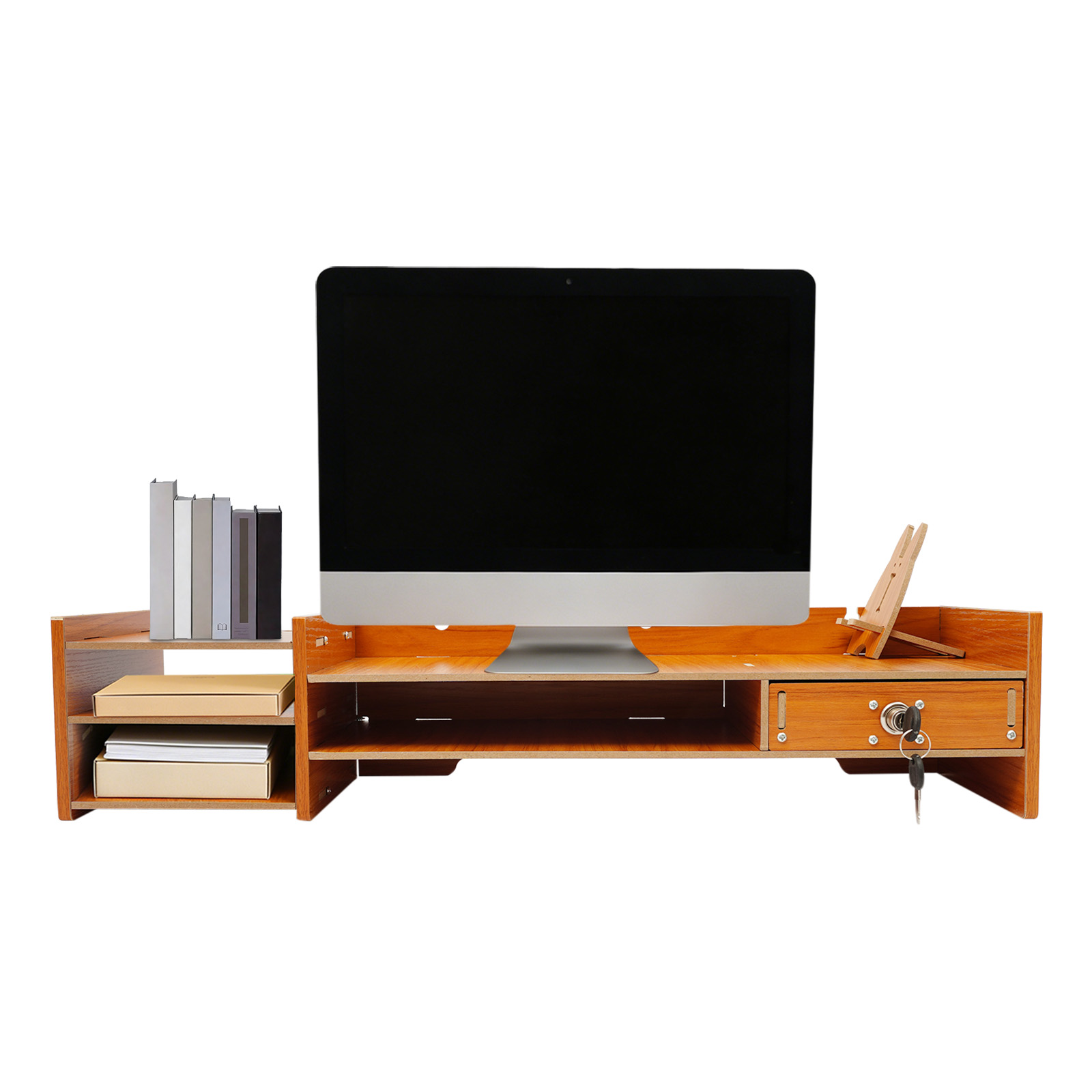 Ergonomischer MDF-Monitorständ – Desk Drawer Small Bewertung und Preis